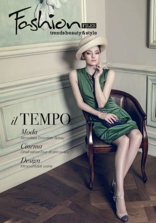 Copertina Fashion Files — il Tempo, fotografata da Alessio Migliardi