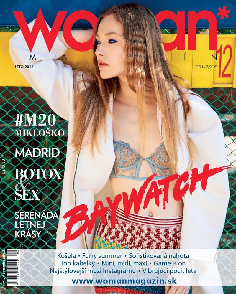 Copertina Woman — Game On, fotografata da Alessio Migliardi