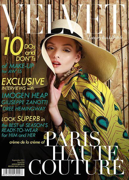 Copertina Velvet — Color Ball, fotografata da Alessio Migliardi