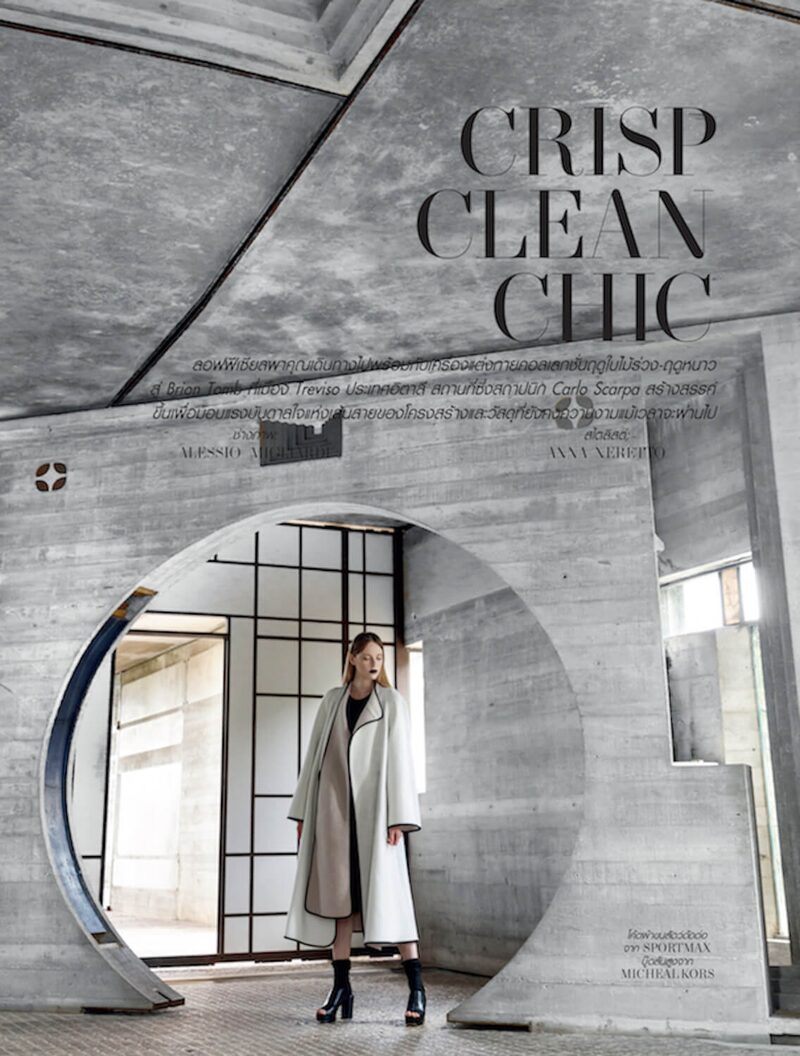 L'Officiel Thailand — Crisp Clean Chic, photographed by Alessio Migliardi