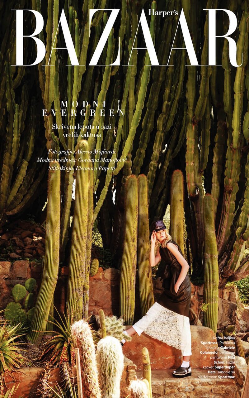 Harper's Bazaar Serbia — Modni Evergreen, photographed by Alessio Migliardi