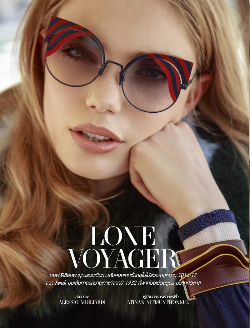 L'Officiel Thailand — Lone Voyager — Fendi, photographed by Alessio Migliardi