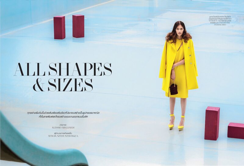 L'Officiel Thailand — Shapes and Sizes, photographed by Alessio Migliardi